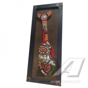 red_paddle_mosaic_wall_art