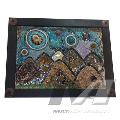 blue_chocolate_hills_mosaic_wall_art