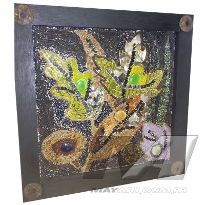 leaves_mosaic_wall_art